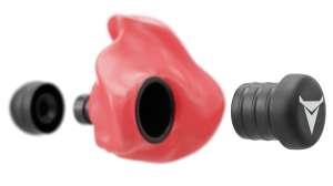 Custom Molded Earplugs RED