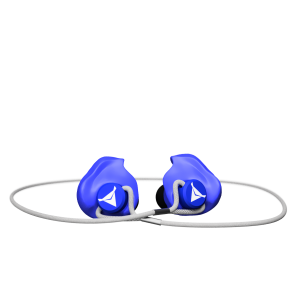 Custom Molded Earplugs BLUE METAL DETECTABLE