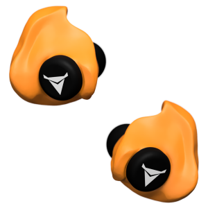 Custom Molded Earplugs ORANGE