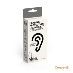 Communications Solutions Crescendo Security Comms Kit + Hearing Protection EB